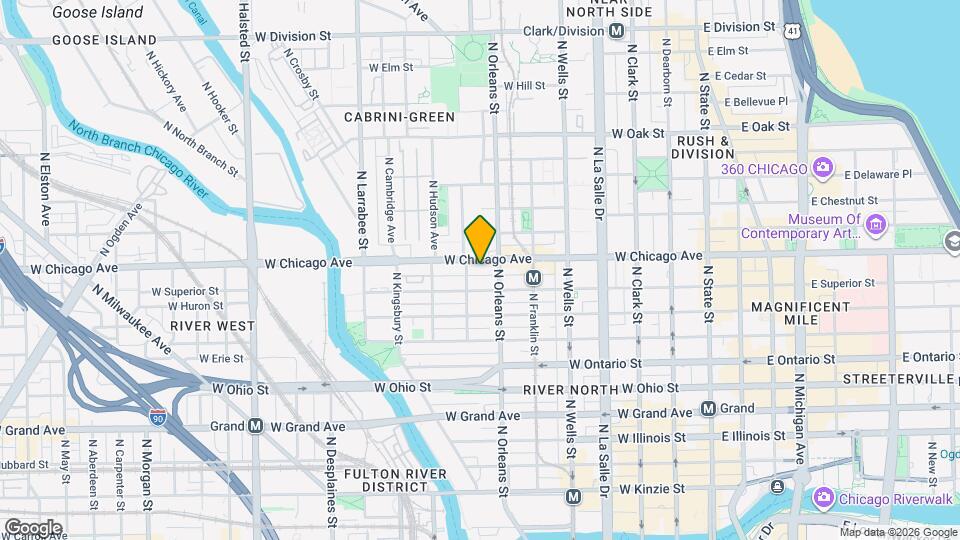 359 W Chicago Ave Map and Location Details