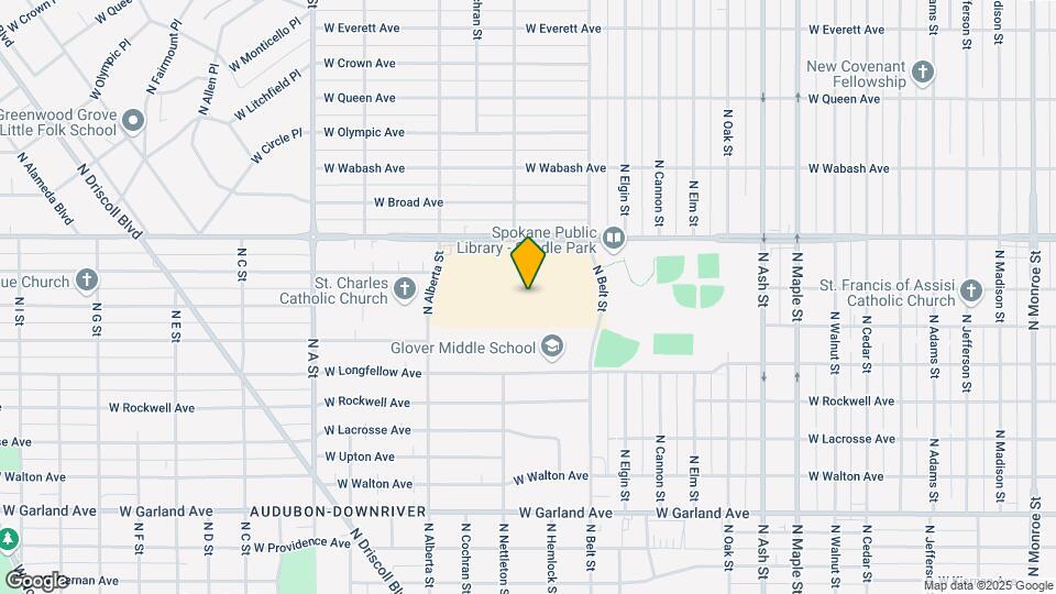 2301 W Wellesley Ave Map and Location Details