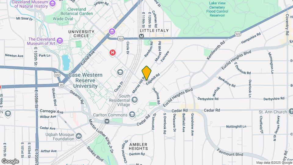 2233 Edgehill Rd-Unit -#L Mapa y Detalles de la Ubicación