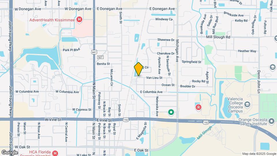2017 N Kelley Ave Mapa y Detalles de la Ubicación