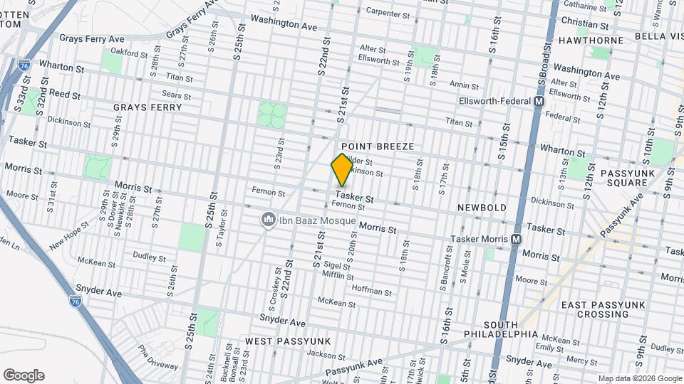 1552 S Capitol St Map and Location Details