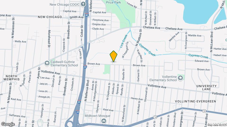1054-1088 N Claybrook St Map and Location Details