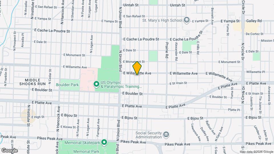 520 Swope Ave Map and Location Details