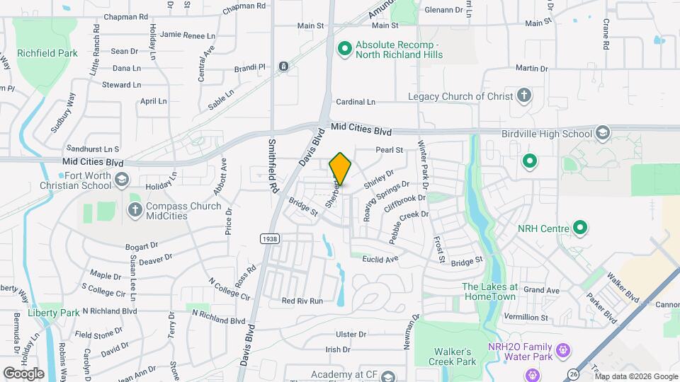 6236 Sherbert Dr Map and Location Details