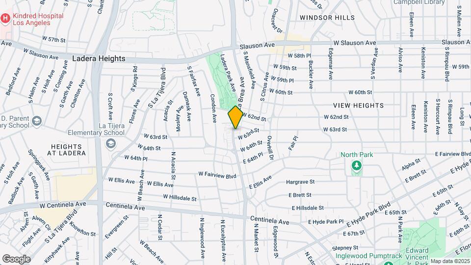 6264 S La Brea Ave Map and Location Details