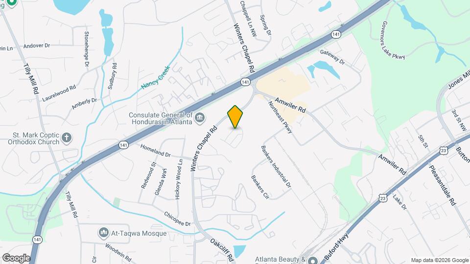 Winters Creek Apartments Map and Location Details