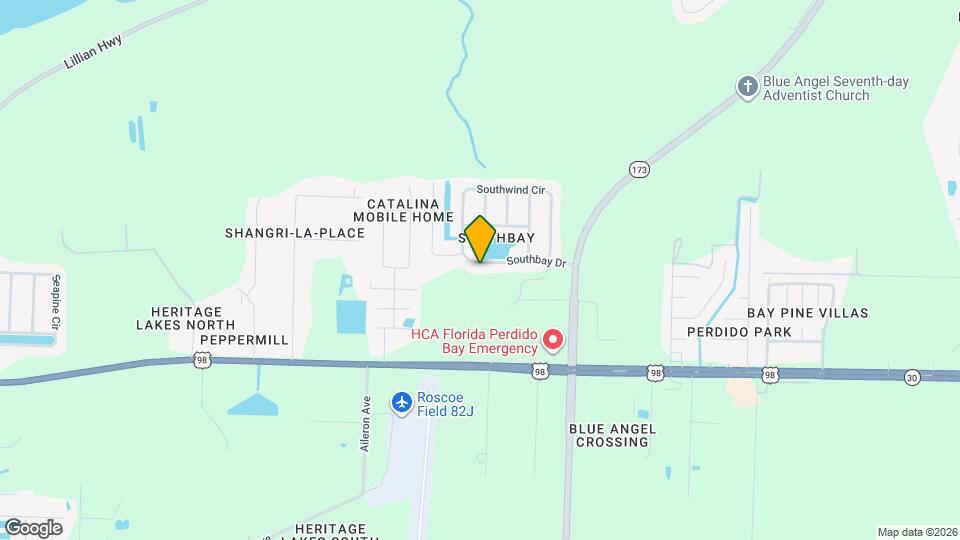 1841 Southbay Dr Map and Location Details