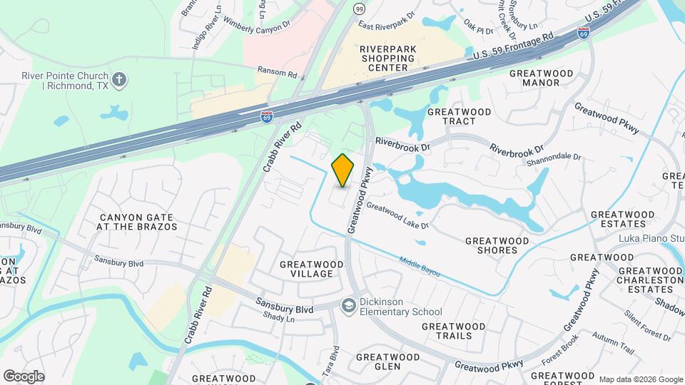 1723 Teal Brook Ln Map and Location Details