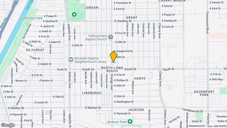 5832 Orange Ave Mapa y Detalles de la Ubicación