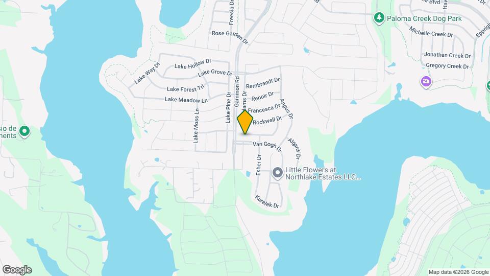 1304 Rousseau Dr Map and Location Details