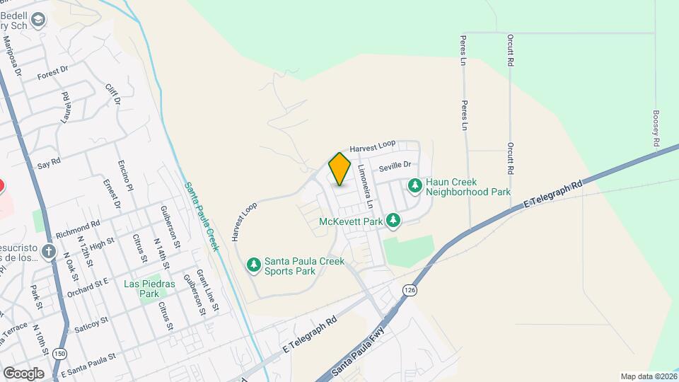 1939 Meyer Ct Mapa y Detalles de la Ubicación