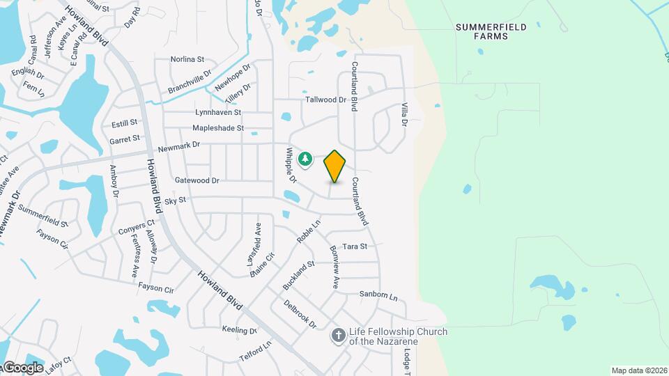 1699 Landfair Ave Map and Location Details