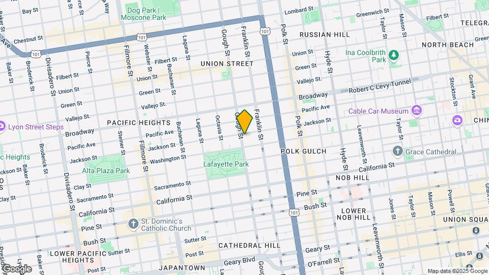 1895 Jackson St Map and Location Details