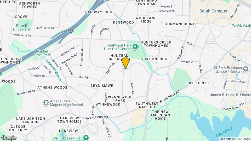 525 Merrie Rd Map and Location Details