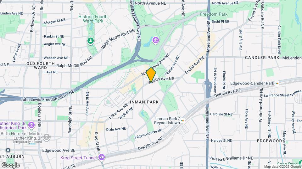 937 Austin Ave NE, Unit B - UPPER Map and Location Details