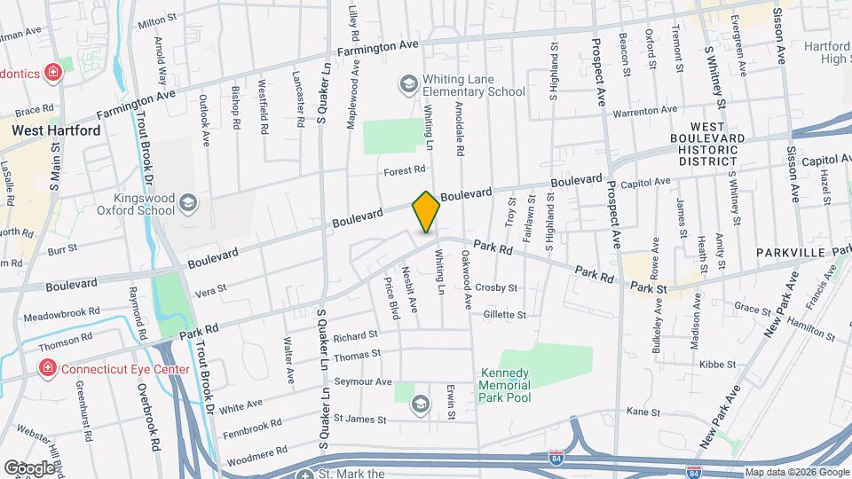 212 Park Rd, Unit 3rd Floor Map and Location Details