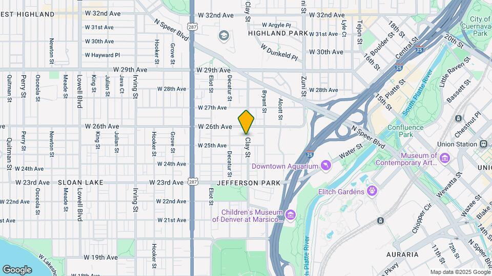 2517-2529 Clay St Map and Location Details