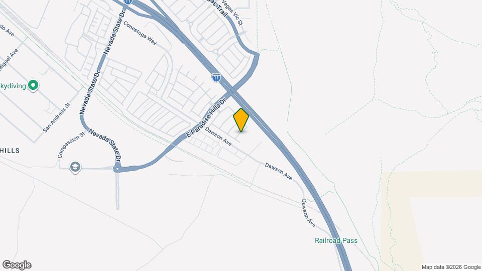 1110 Tropical Star Ln Map and Location Details