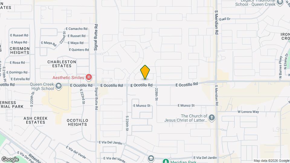 22719 E Estrella Rd Map and Location Details