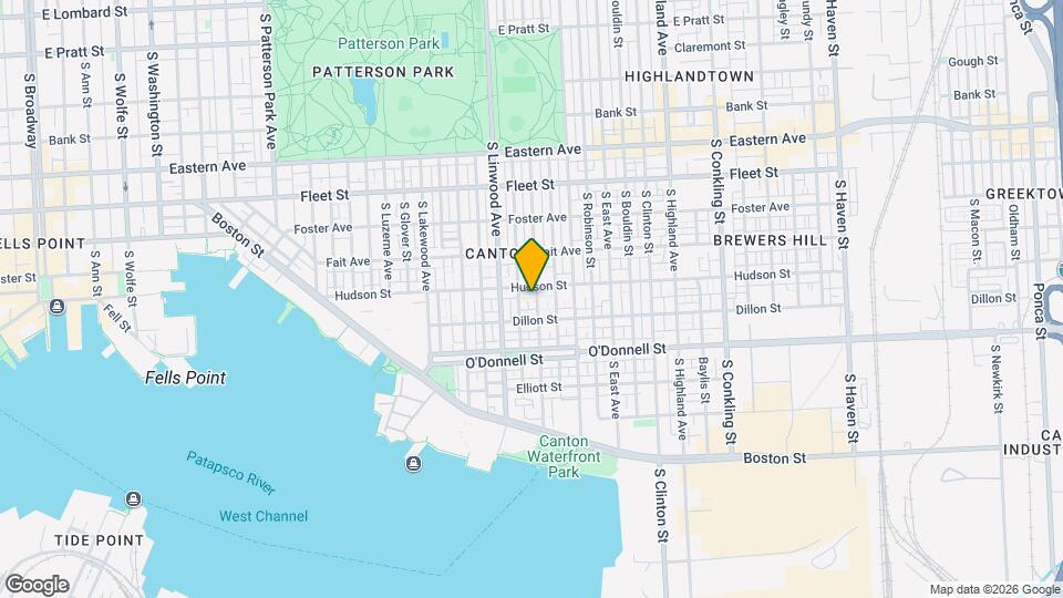 904 S Potomac St Map and Location Details