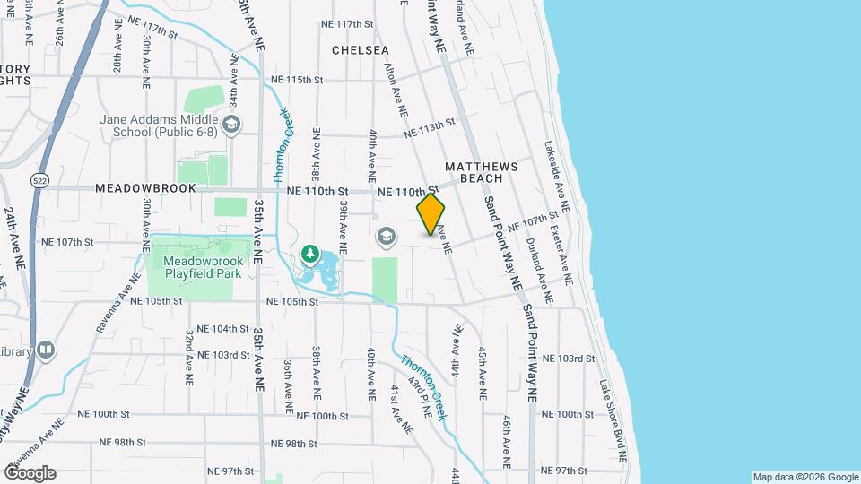 4072 NE 107th St Map and Location Details