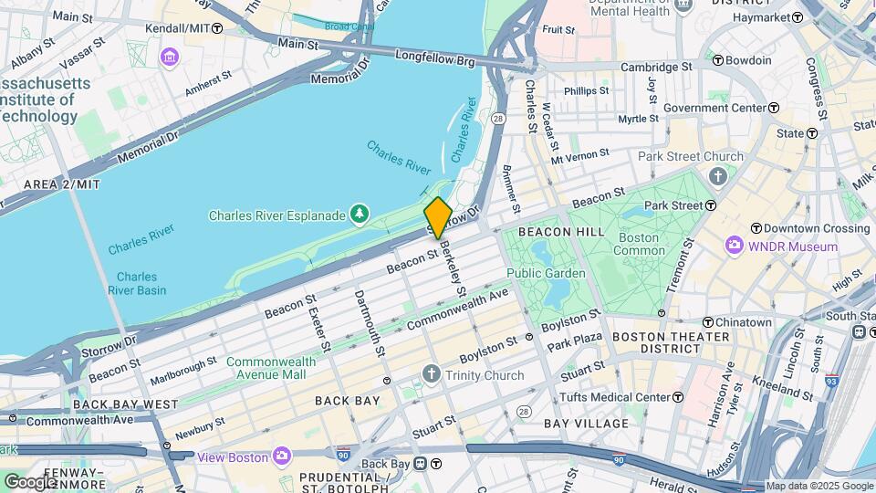 134 Beacon St Mapa y Detalles de la Ubicación