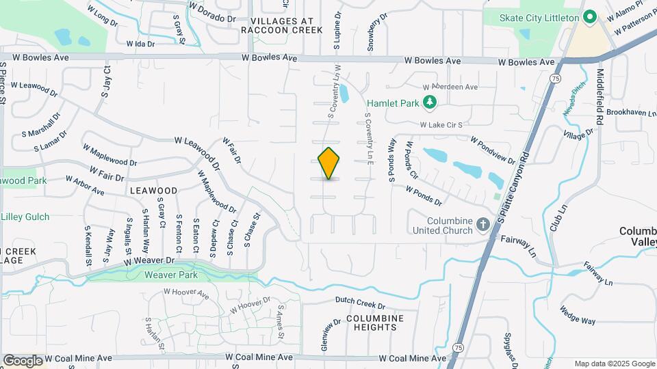 6248 S Coventry Ln W Mapa y Detalles de la Ubicación