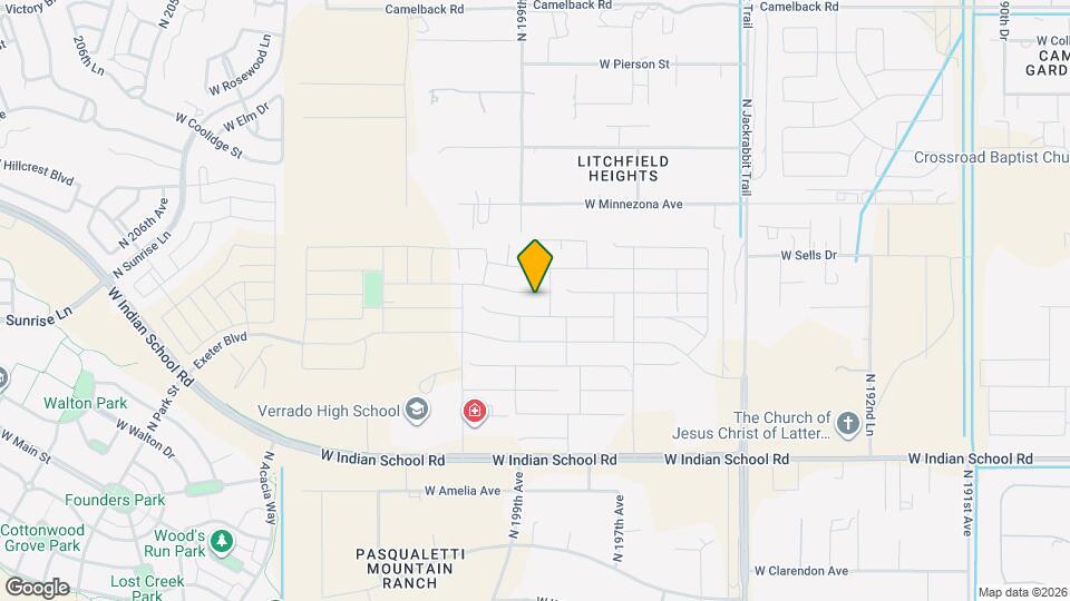 19865 W Turney Ave Map and Location Details