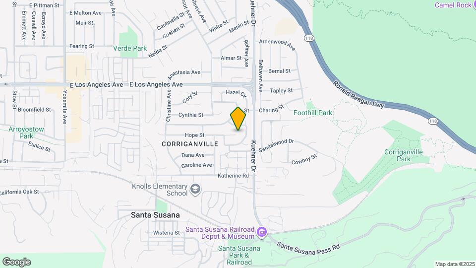 6495 Hope St Map and Location Details