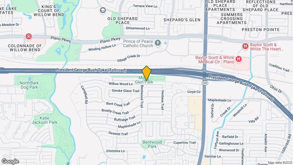 6015 Willow Wood Ln Map and Location Details