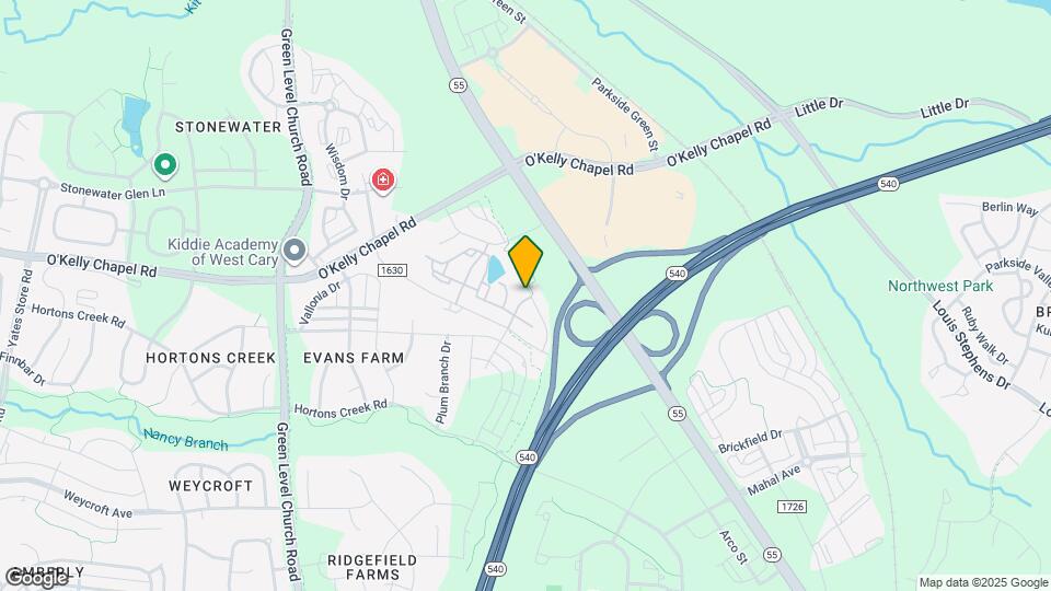 1201 Alston Rdg Ct Map and Location Details