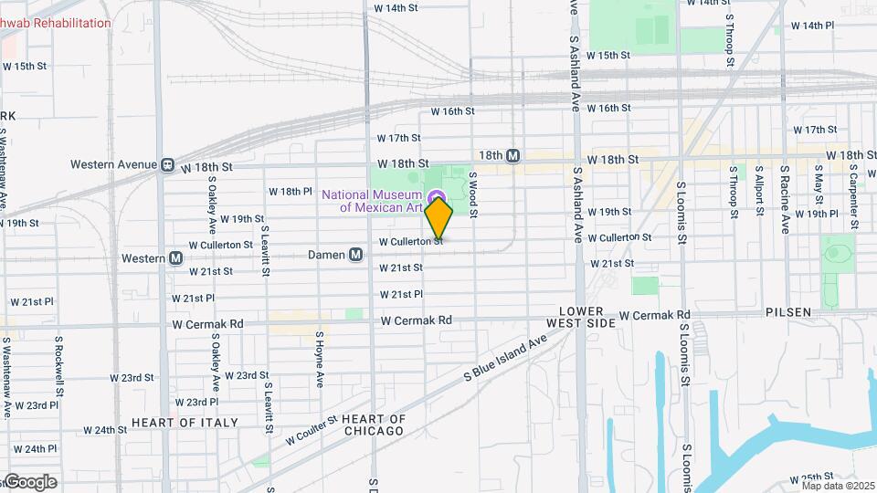 1843 W. Cullerton St. Map and Location Details