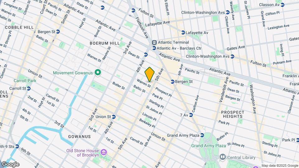 653 Warren St Map and Location Details