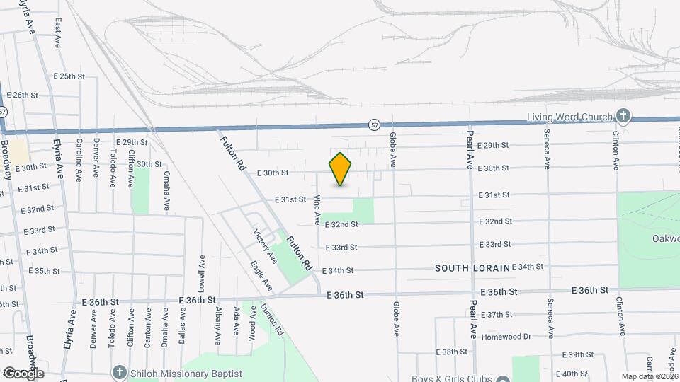 1627-1627 E 31st St Map and Location Details