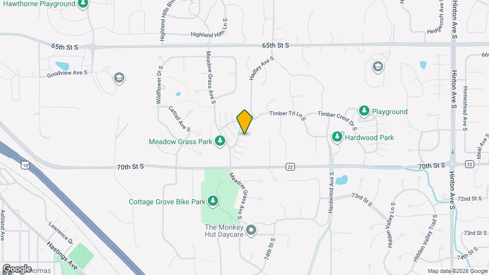 6824 Meadow Grass Ln S Map and Location Details