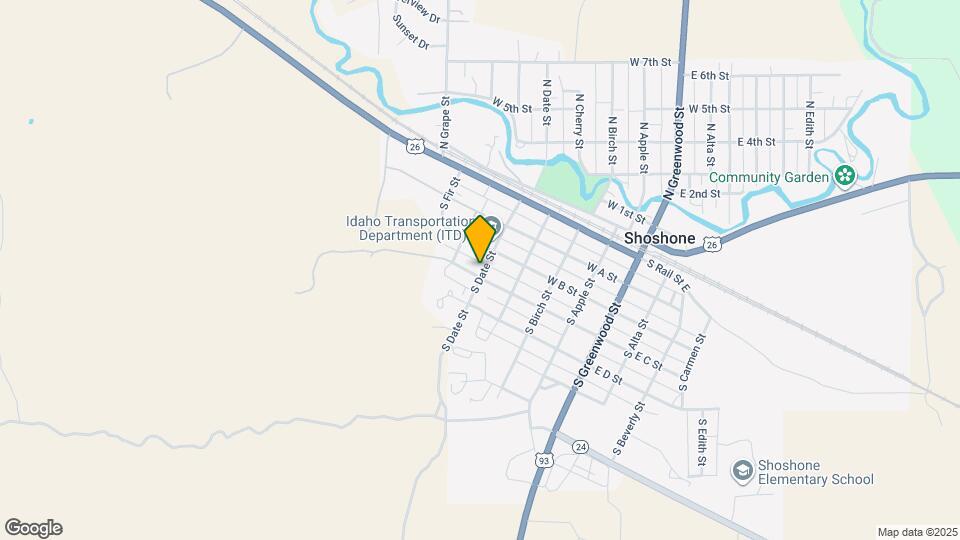 318 S Date Map and Location Details