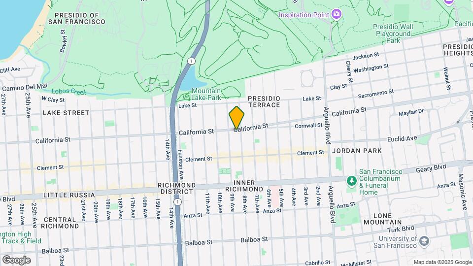 4625 California St Mapa y Detalles de la Ubicación