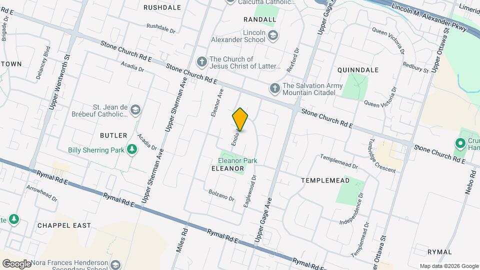 19 Enola Ave Map and Location Details