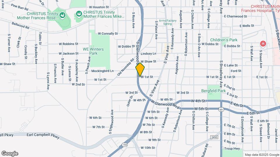 1026 W 1st St Mapa y Detalles de la Ubicación