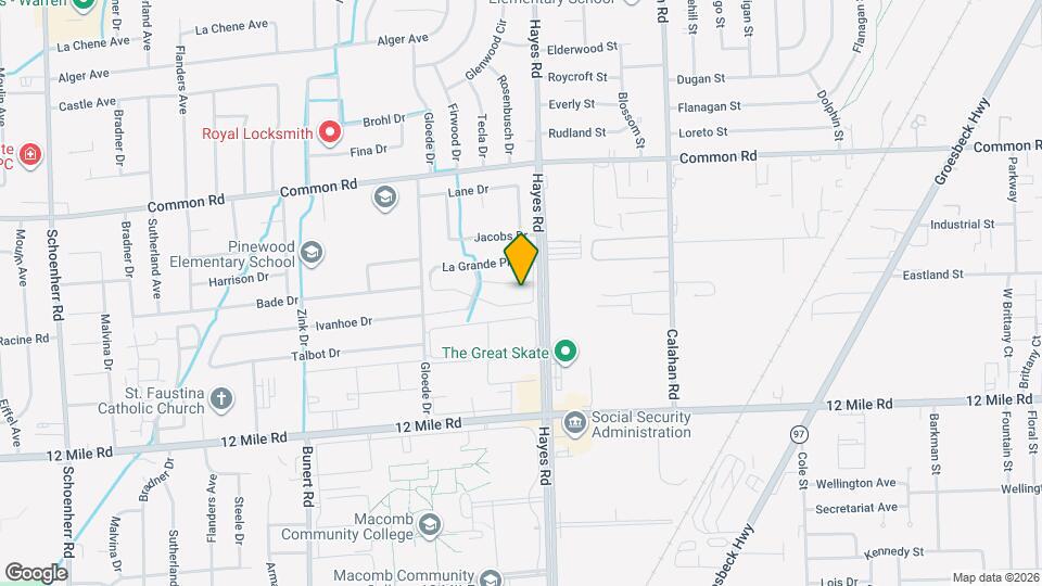 15183 Raphael Ter Map and Location Details