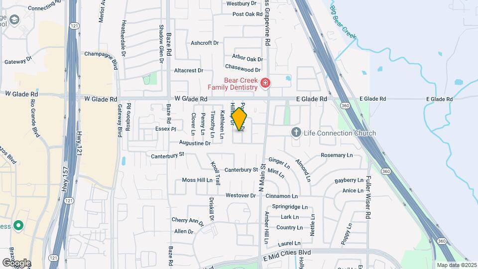 2911 Post Oak Dr Map and Location Details