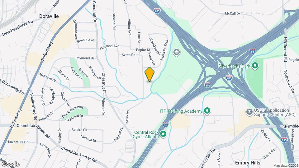 3423 Arbor Creek Point Mapa y Detalles de la Ubicación