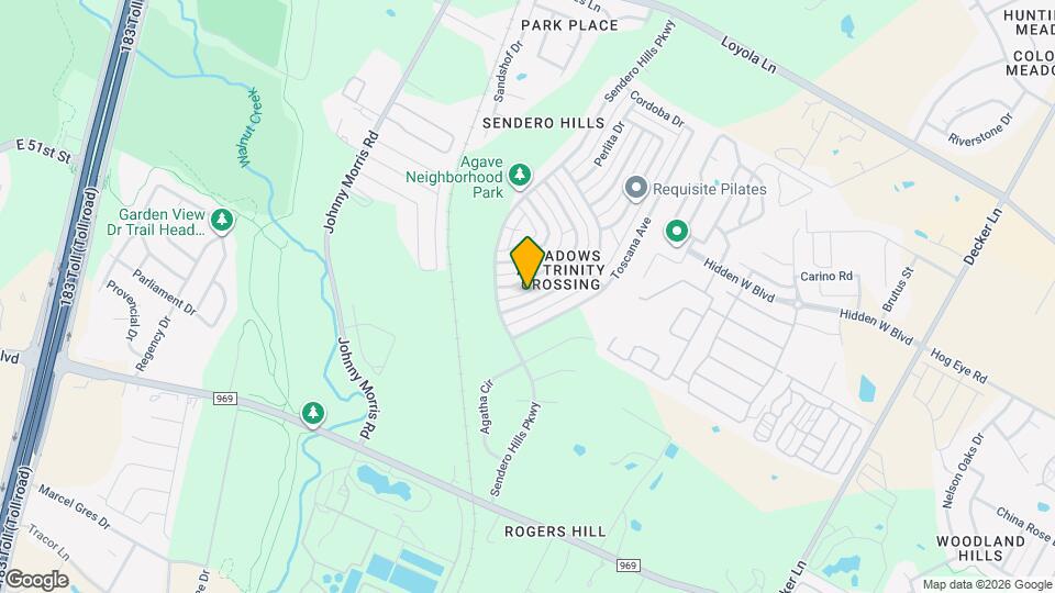 5628 Pinon Vista Dr Map and Location Details