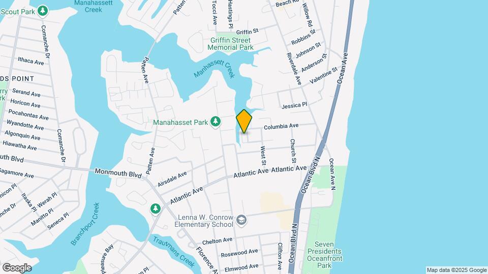 Monmouth Beach Village Apartment Homes Map and Location Details