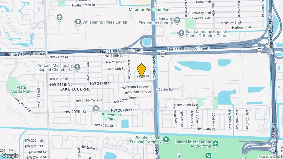 2811 NW 211th St Map and Location Details