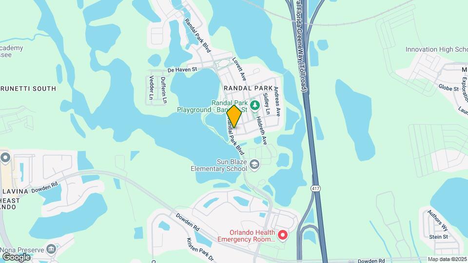 8883 Randal Park Blvd Mapa y Detalles de la Ubicación