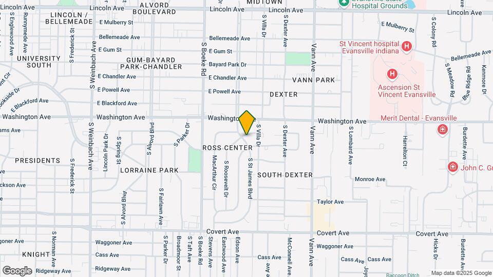 2603 Adams Ave Map and Location Details