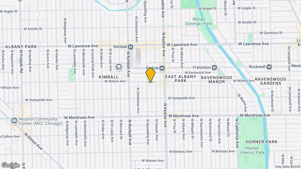3249 W Wilson Ave Map and Location Details