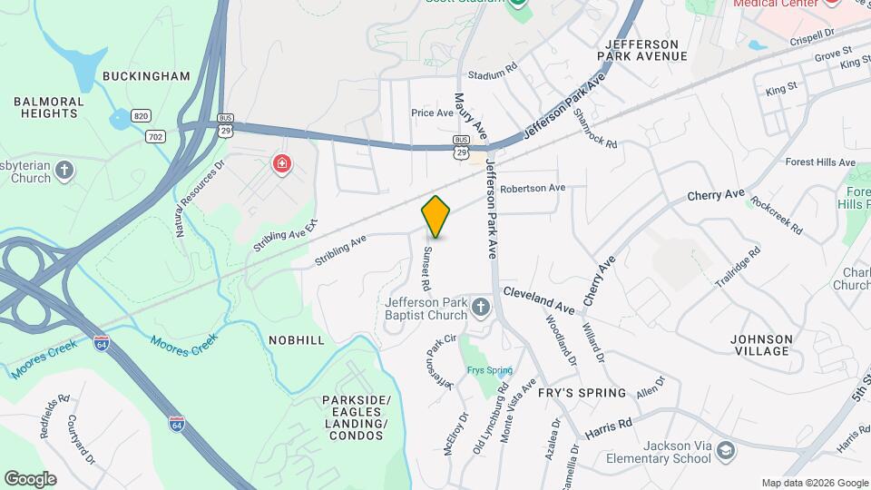 2408 Sunset Rd Mapa y Detalles de la Ubicación