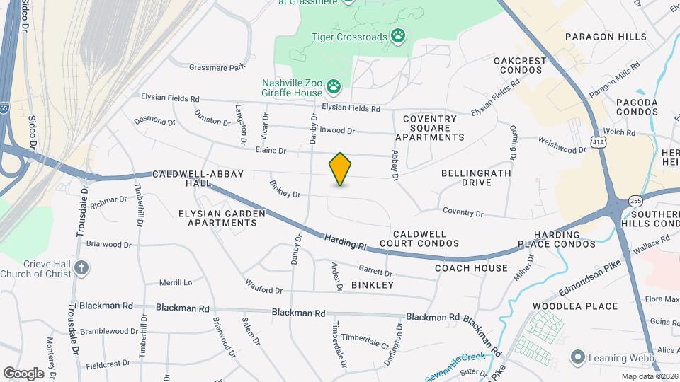 340 Binkley Dr Map and Location Details